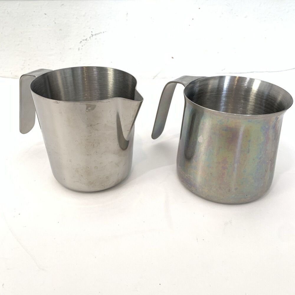 Breville Stainless Steel Milk Frothing Pitcher Steaming Latte Art Cup Mug‎ (2)